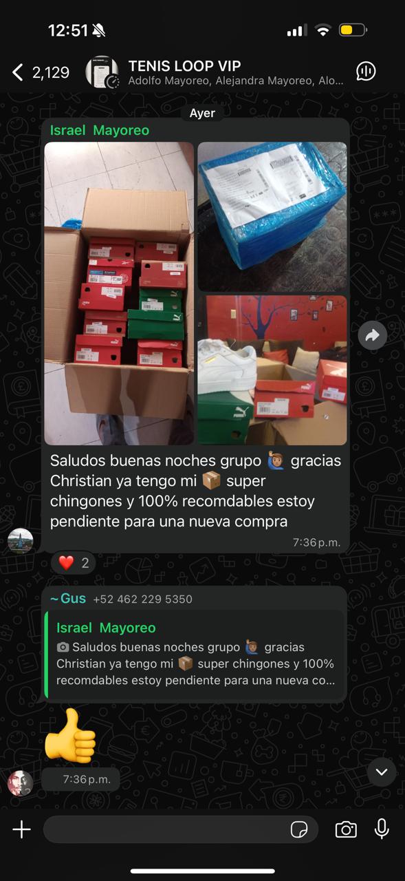 Testimonio de cliente TenisLoop